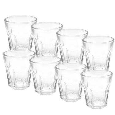 Imagem de Kit 8 Copo Vidro Shot Dose Aperitivo Tequila Cachaça 45ml - CLICK HOUS
