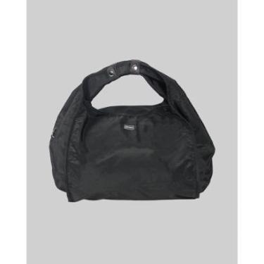 Imagem de Bolsa DR7 Street Shopper Logo Letter - Preto-Unissex