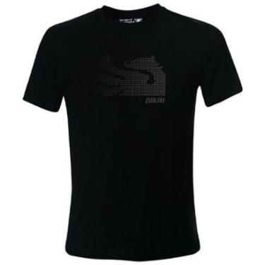 Imagem de CAMISETA CAVALERA INDIE PIXEL LOGO PRETA MASCULINA-Masculino