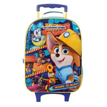 Imagem de MALA ESCOLAR G C/RODINHAS - UM CÃOZINHO GENIAL - EASY - 49309