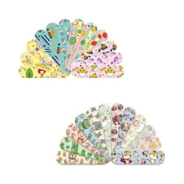 Imagem de Curativos À Prova d'Água De Animais Kawaii Em Estilo Cartoon, 120 Peça