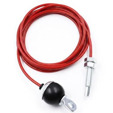 Imagem de J Bryant Cabo de reposição para academia fitness parafusos cabos polia fitness corda de fio de aço resistente de 5 mm grossa para academia em casa, acessórios de máquina de polia