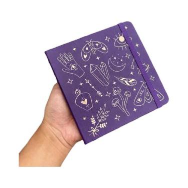 Imagem de Caderno De Anotações Quadrado Com Capa De Papel De Bambu 180gsm, Estil