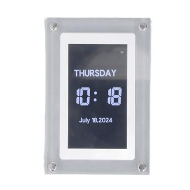 Imagem de Acouto Porta-retratos Digital Acrílico de 5 Polegadas Com Unidade Flash USB de 32 GB - Resolução 720x1280, Display Giratório de 360 ​​graus, para Decoração de Casa