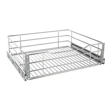 Imagem de Gaveta Aramada Deslizante 47x16x48 Aço Inox 7012 - GTB