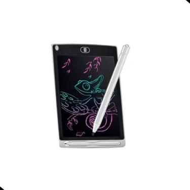 Imagem de Lousa Tablet LCD Mágico Desenho 8,5 Polegadas Pequeno - 9H, Branco