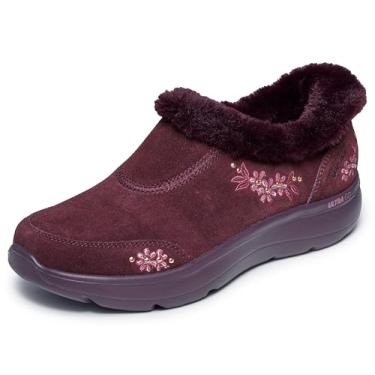 Imagem de Skechers Chinelo feminino, vinho, 38