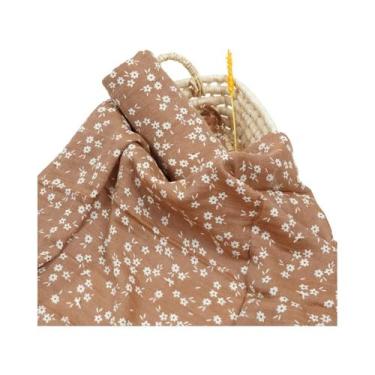 Imagem de Cobertor De Muslin Para Bebês 120x110cm, 2 Camadas, Amigo Da Pele, Est