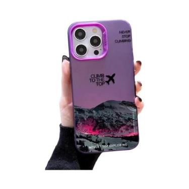 Imagem de Capa De Telefone Com Paisagem De Neve Ao Pôr Do Sol Para Xiaomi 11 Lit