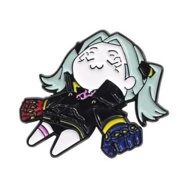 Imagem de Pins De Esmalte Cyberpunk Personalizados Para Lapela, Mochila, Chapéu 