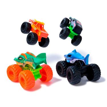 Imagem de Monster Jam Kit Com 4 Carrinhos Clássicos 1:72 - Sunny 3344