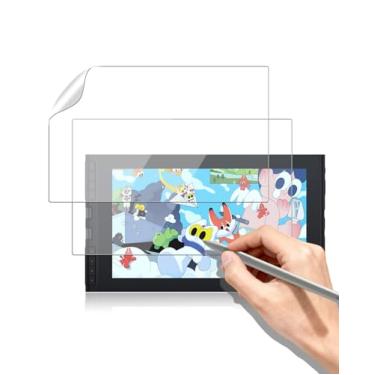Imagem de Arxonis Pacote com 2 protetores de tela com toque de papel para tablet de desenho XPPen Artist 12 30.2 cm, filme PET fosco antirreflexo, anti-impressões digitais e resistente a arranhões para escrita
