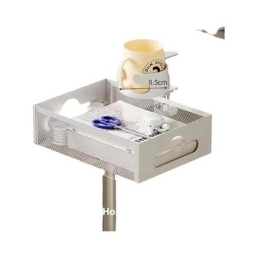 Imagem de Organizador De Cabos De Aço Para Abaixo Da Mesa Sem Perfuração, Bandej