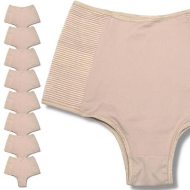 Imagem de Kit 9 Calcinha Anti Culote Feminina Modeladora Cintura Alta - Rupee Fo