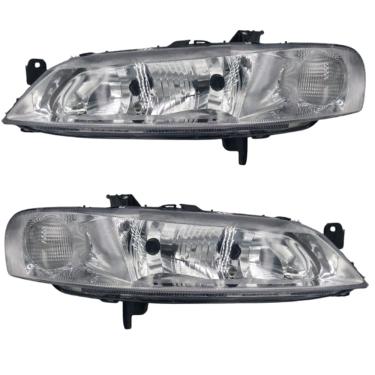 Imagem de Par Farol Vectra 2000 2001 2002 2003 2004 2005 Cromado