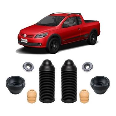 Imagem de 2 Kit Batente Coxim Dianteiro Volkswagen Saveiro 2009 A 2020