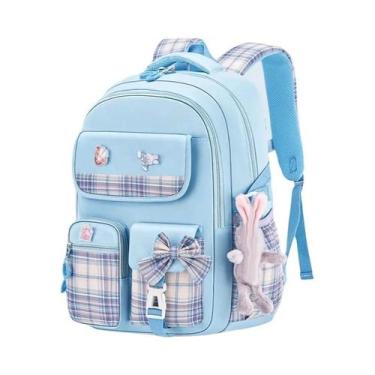 Imagem de Mochila Ergonômica Impermeável De Grande Capacidade Para Meninas, Esta