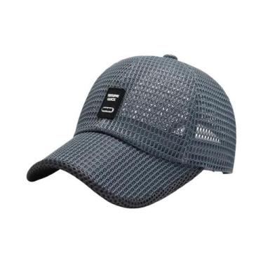 Imagem de Boné De Beisebol Masculino Respirável Em Malha Para Verão, Pesca E Ati