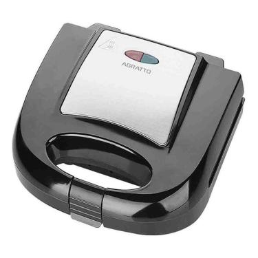 Imagem de Grill Sanduicheira Agratto Preta Sa-02 110V
