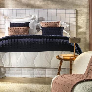 Imagem de Almofada Tricô 45cm X 45cm Altenburg Serenité Marrom Mocha