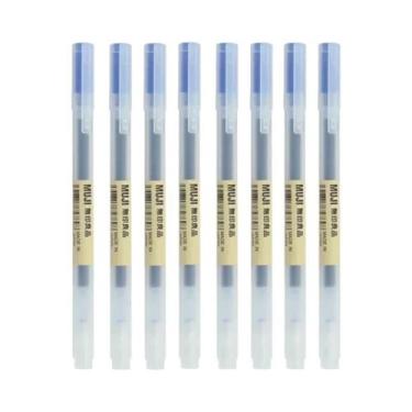 Imagem de Conjunto De Canetas Gel Pretas, Vermelhas E Azuis 038 05mm, 6-8 Peças 