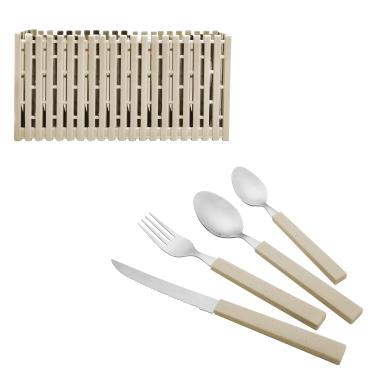 Imagem de Faqueiro Dynasty Jardim Inox 25 Peças