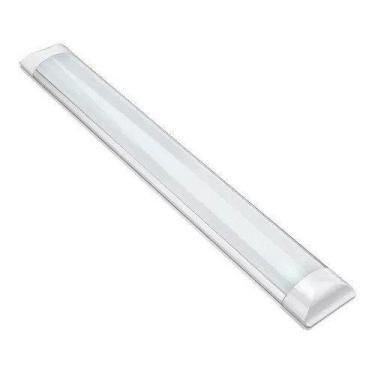 Imagem de Luminaria Led Slim 18W 3000K 60CM Blumenau, Branco, Bivolt