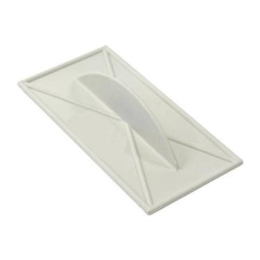 Imagem de Desempenadeira Plástica Para Grafiato Lisa 8 X 16cm - Roma