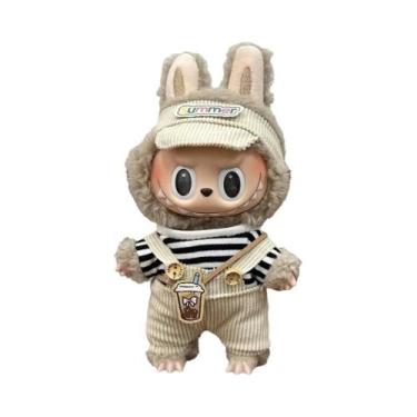 Imagem de Conjunto De Roupas Para Boneca Labubu De 17cm, Acessórios De Boneca Co