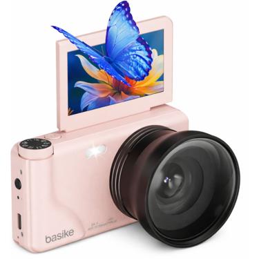 Imagem de Camera Digital UHD 64MPX Filmadora a Bateria + Cartão 32GB