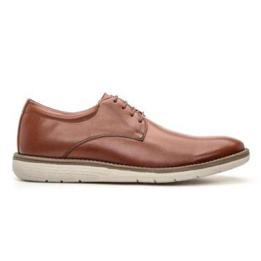 Imagem de Sapato 5304 Naturally Castanho Couro Legitimo Oxford Esporte Fino Loaf
