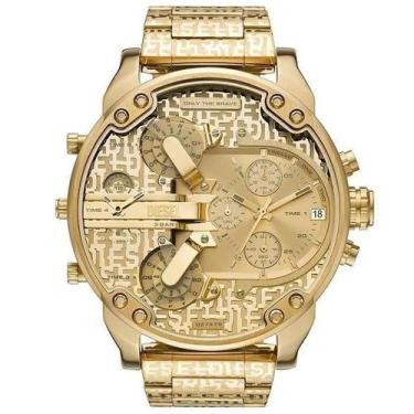 Imagem de Relógio Masculino Mr. Daddy Dz7479 Dourado 57mm