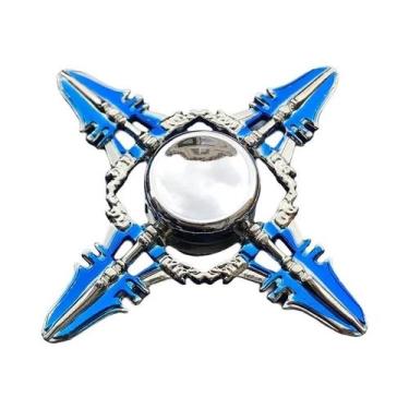 Imagem de Fidget Spinner Colorido De Liga De Zinco Com Rolamentos Suaves, Brinqu