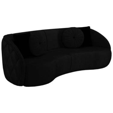 Imagem de Sofa 3 Lugares 240 Cm Passion Veludo Sl 944 Moll Sl 944 - MOLUFAN ESTO