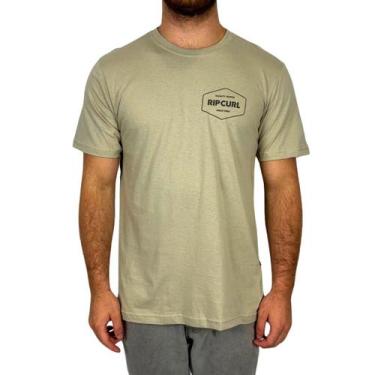 Imagem de Camiseta Rip Curl Quality Goods Cement, M