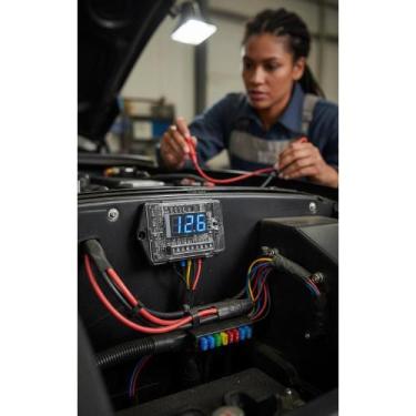 Imagem de Voltímetro Sequenciador 5 Saídas: Proteção e Controle Sonoro - Congrat