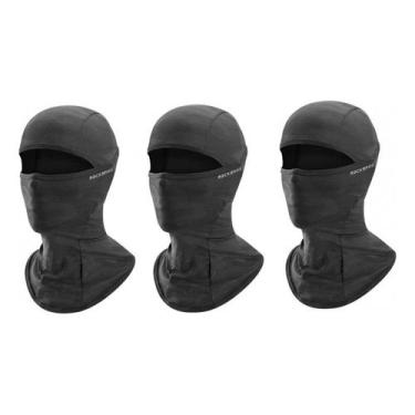 Imagem de Máscara de ciclismo Balaclava Ski UV 3 unidades Basamontanas - J-One