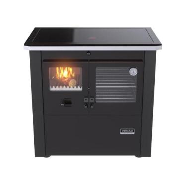 Imagem de Fogao a Lenha Venax n 2 Le Corbusier Preto