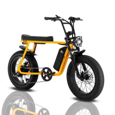 Imagem de Bicicleta Elétrica Street Go S12 750W Bikelete - - Streetgo, Amarelo
