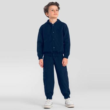 Imagem de Conjunto infantil menino em microfibra Mundi