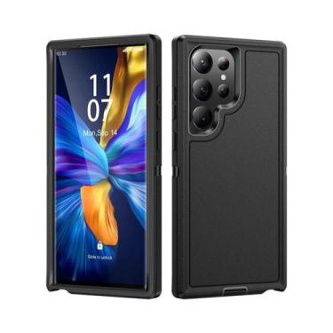 Imagem de Capa Híbrida 3 Em 1 Resistente a Impactos Para Samsung S25 S24 S23 plu