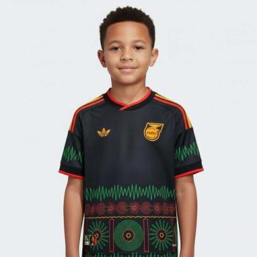 Imagem de Camisa Adidas Jamaica Away 2026 Juvenil, 14 ANOS