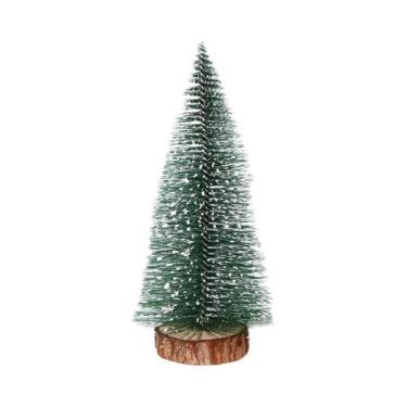 Imagem de Mini Enfeites De Cedro Para Decoração De Árvore De Natal, Figuras De M