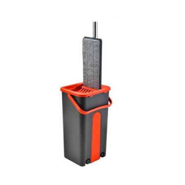 Imagem de Mop Lava e Seca Microfibra Base e Alça Flexível Balde 5L - Powermaid