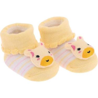 Imagem de Meia bebê feminino bichinho pimpolho (rn)