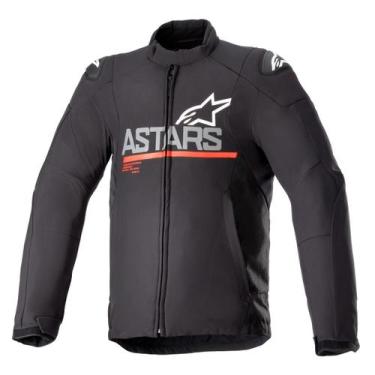 Imagem de Jaqueta Moto Alpinestars SMX Impermeável Esportiva Vermelho, M