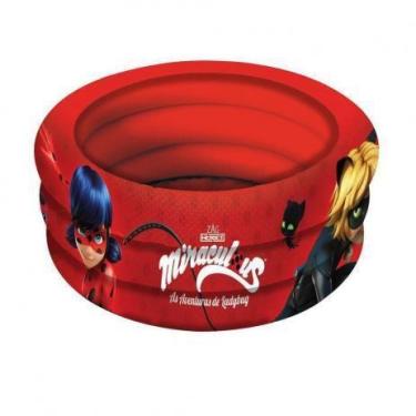 Imagem de Piscina Inflável Infantil 38 l Miraculous - Bestway