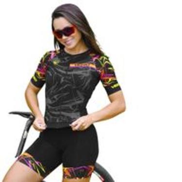 Imagem de Macaquinho Ciclismo Carbon - RAVE PRETO - VEZZO, GG