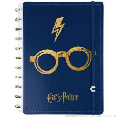 Imagem de Caderno inteligente by harry potter azul grande cigd4343