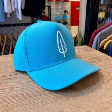 Imagem de Boné trucker pena branca - Boné baseball 